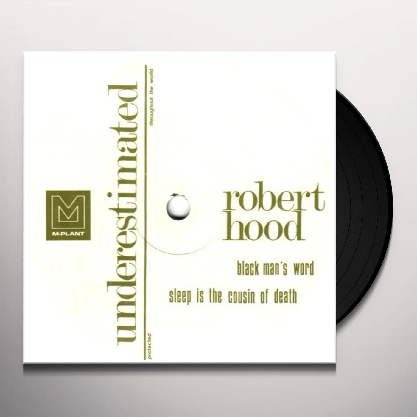 Robert Hood UNDERESTIMATED Vinyl Record