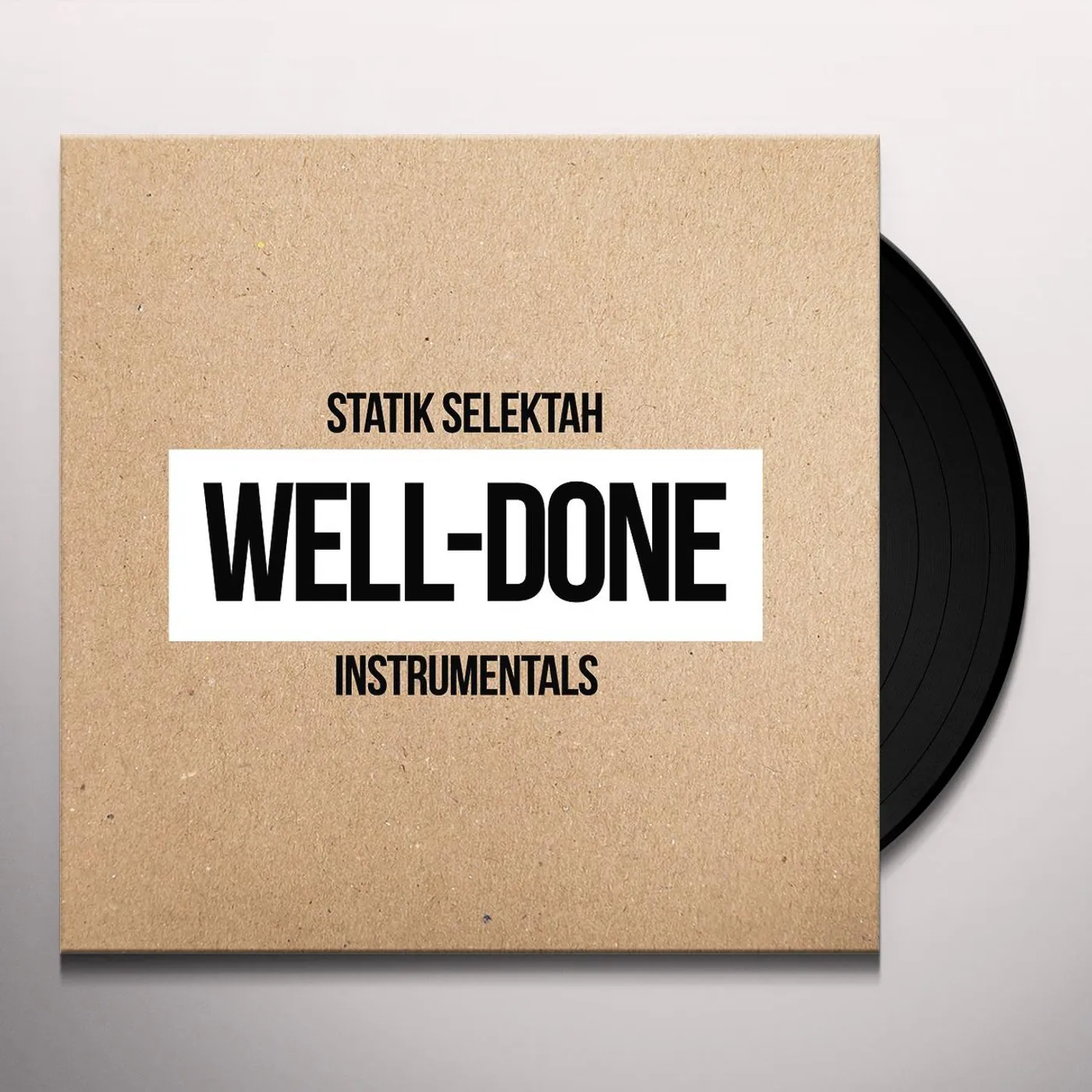 Statik Selektah WELL DONE INSTRUMENTALS Vinyl Record