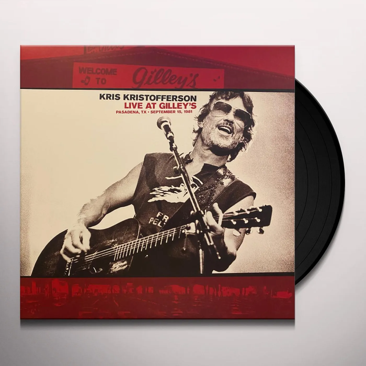Kris Kristofferson Live At Gilleys: Pasadena Tx: September 15 1981 Vinyl Record