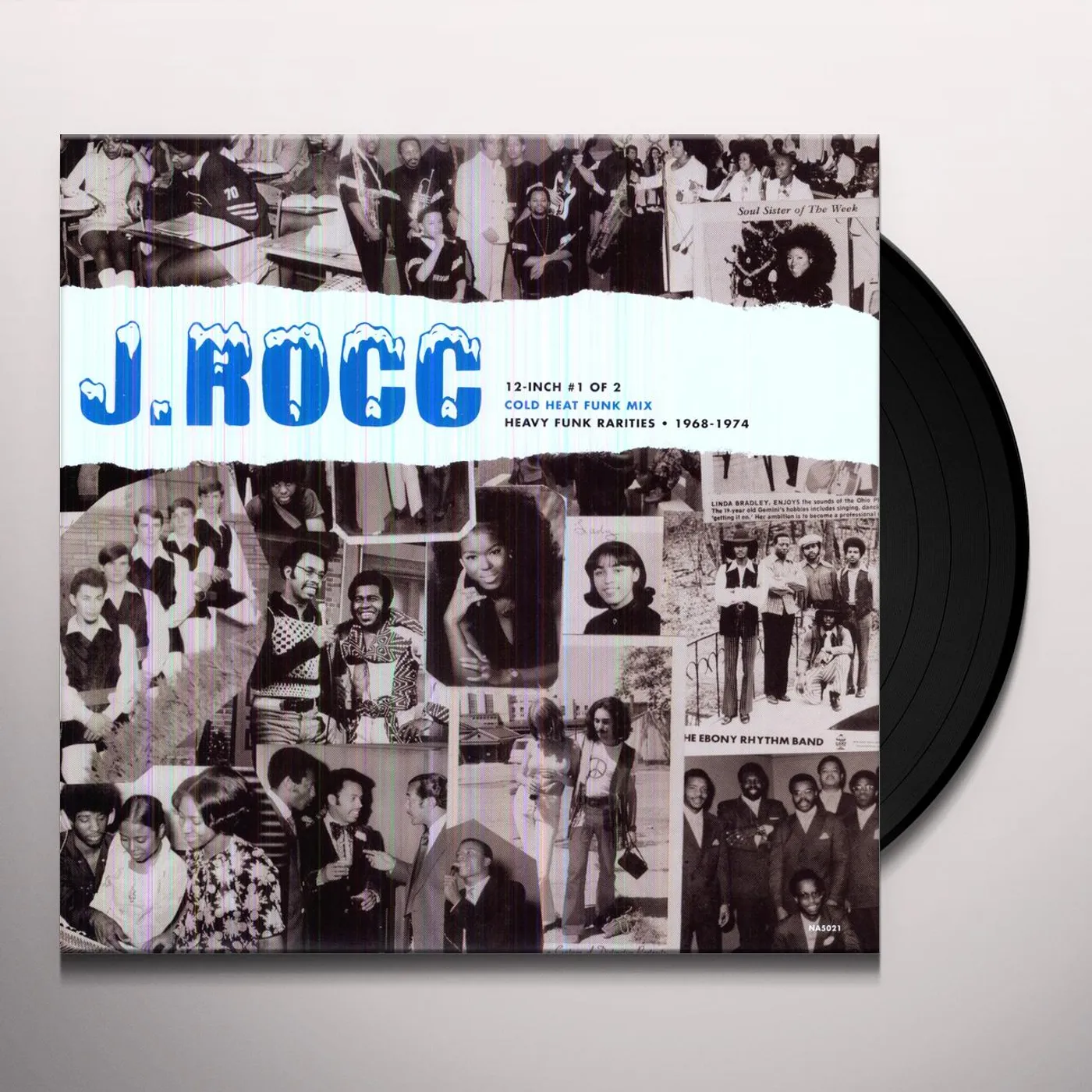 J Rocc COLD HEAT FUNK MIX Vinyl Record