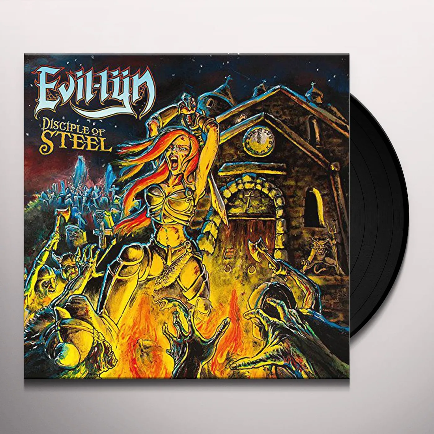 Evil-lÿn Disciple of Steel Vinyl Record