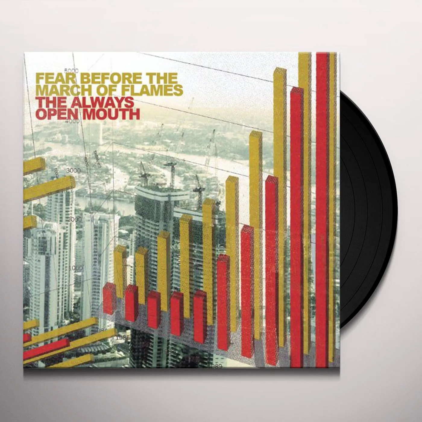 Fear Before The March Of Flames ALWAYS OPEN MOUTH Vinyl Record