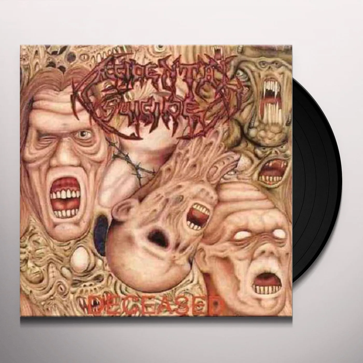 Accidental Suicide DECEASED Vinyl Record