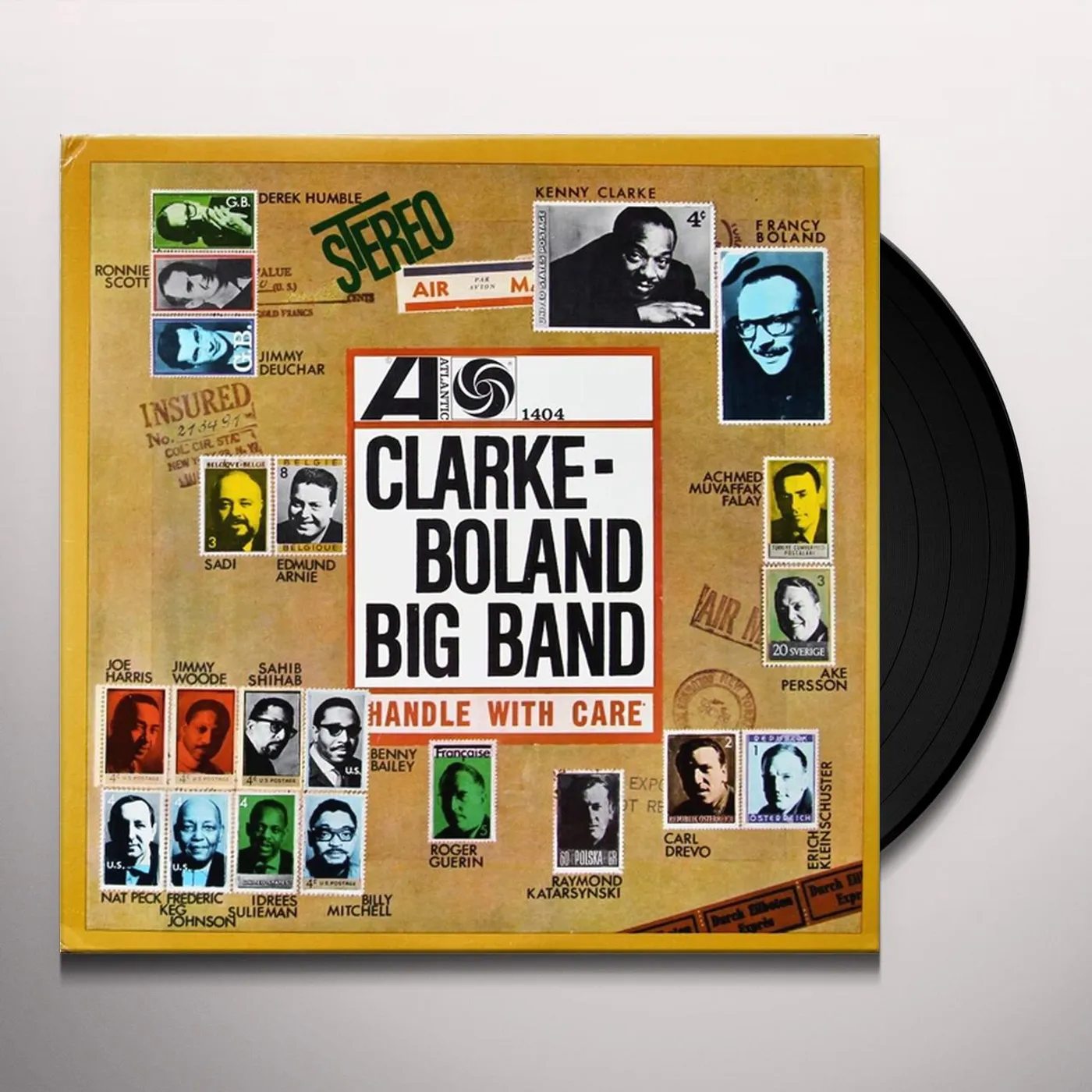 Kenny Clarke HANDLE WITH CARE Vinyl Record