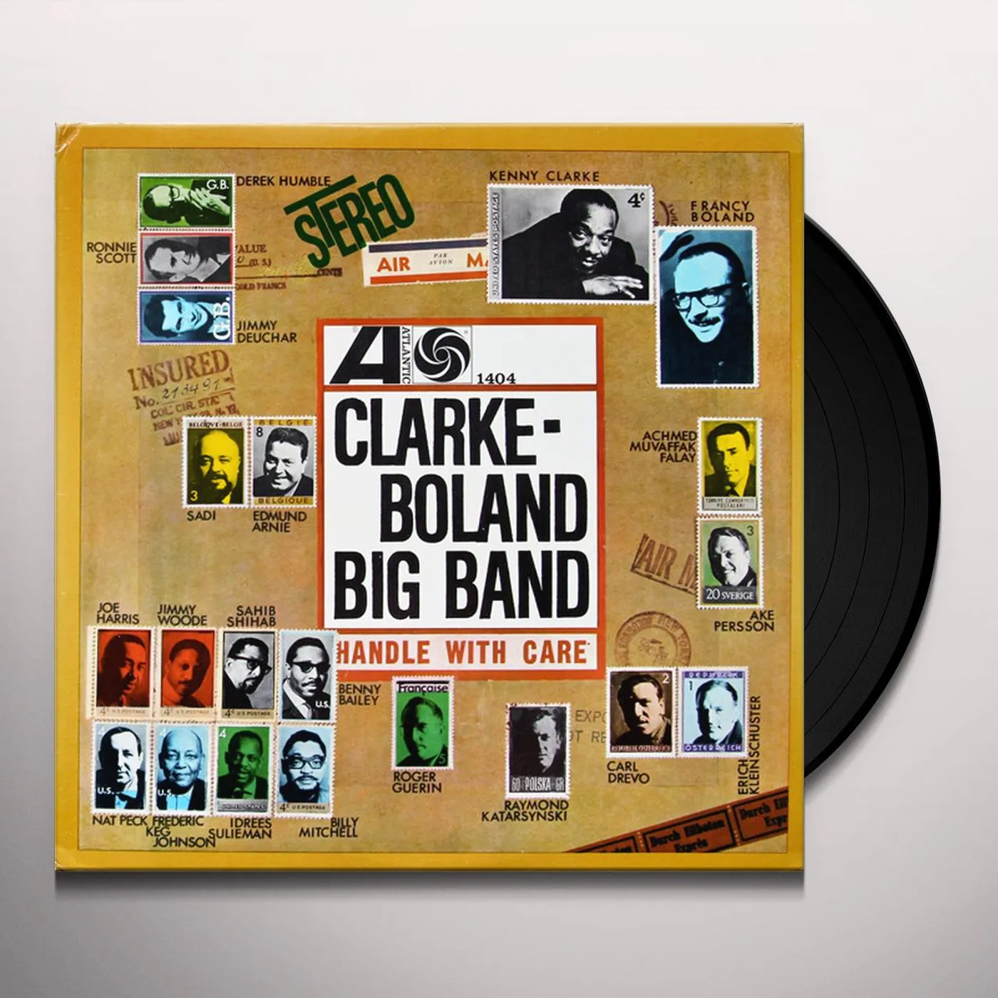 The Kenny Clarke-Francy Boland Big Band HANDLE WITH CARE Vinyl Record