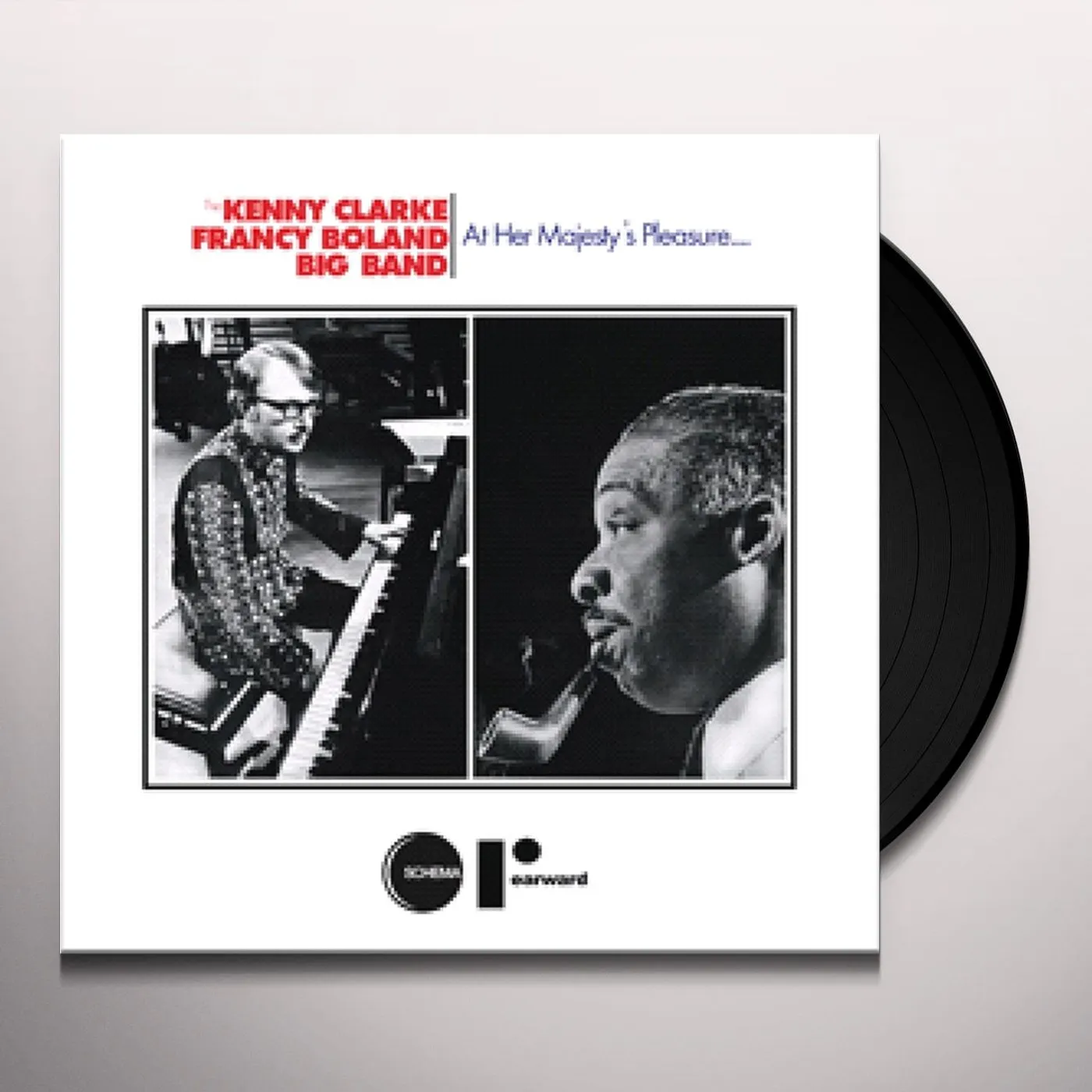 Kenny Clarke & Francy Boland AT HER MAJESTIC PLEASURE Vinyl Record