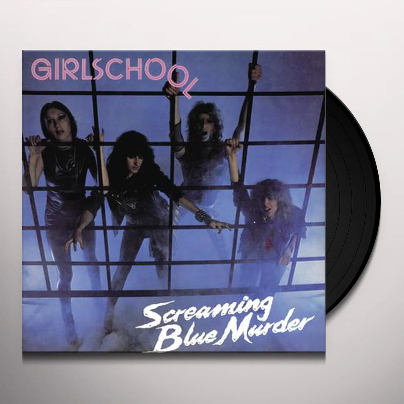 Girlschool SCREAMING BLUE MURDER - Limited Edition 140 Gram Colored Vinyl Record