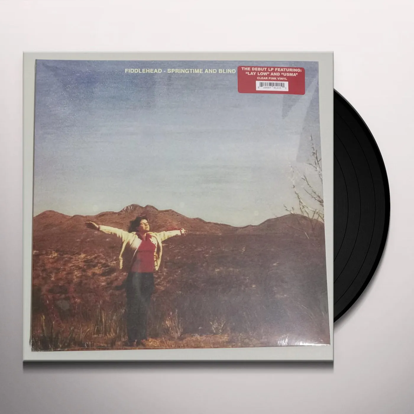 Fiddlehead SPRINGTIME & BLIND - CLEAR PINK Vinyl Record