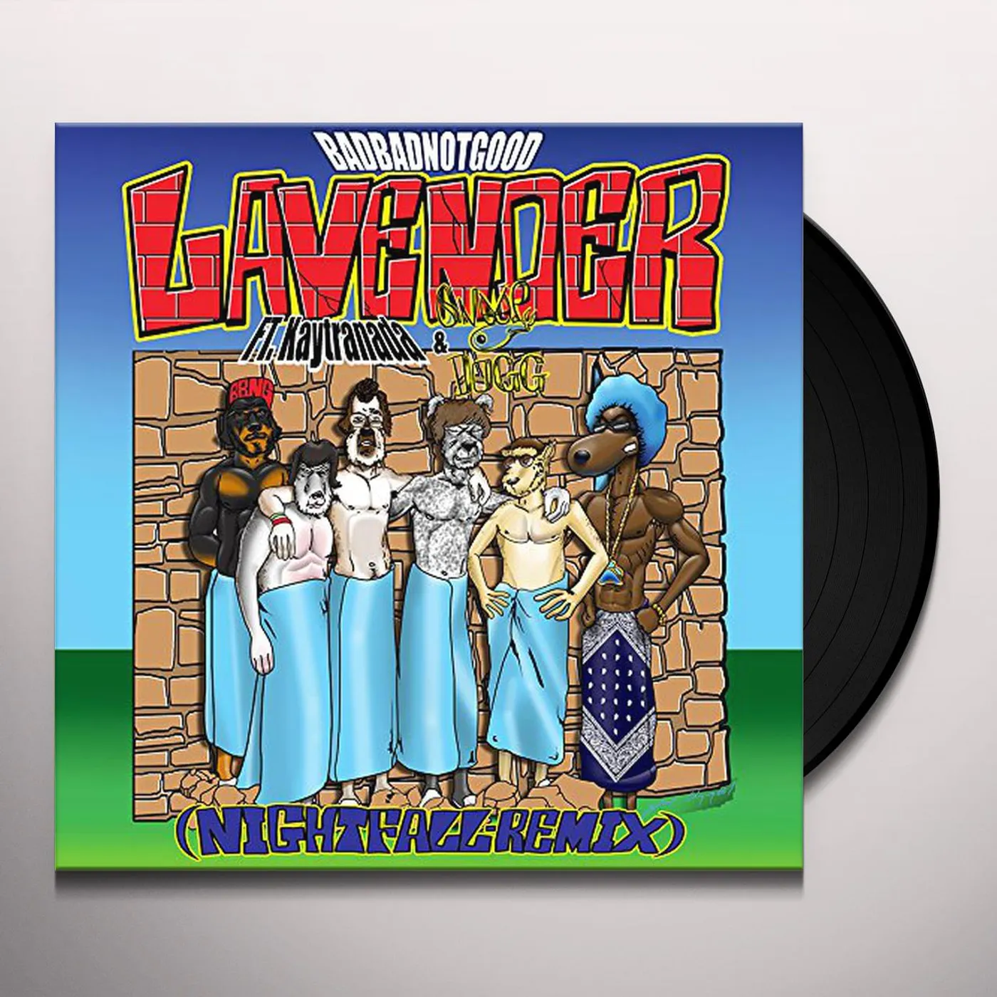 BADBADNOTGOOD Lavender Vinyl Record