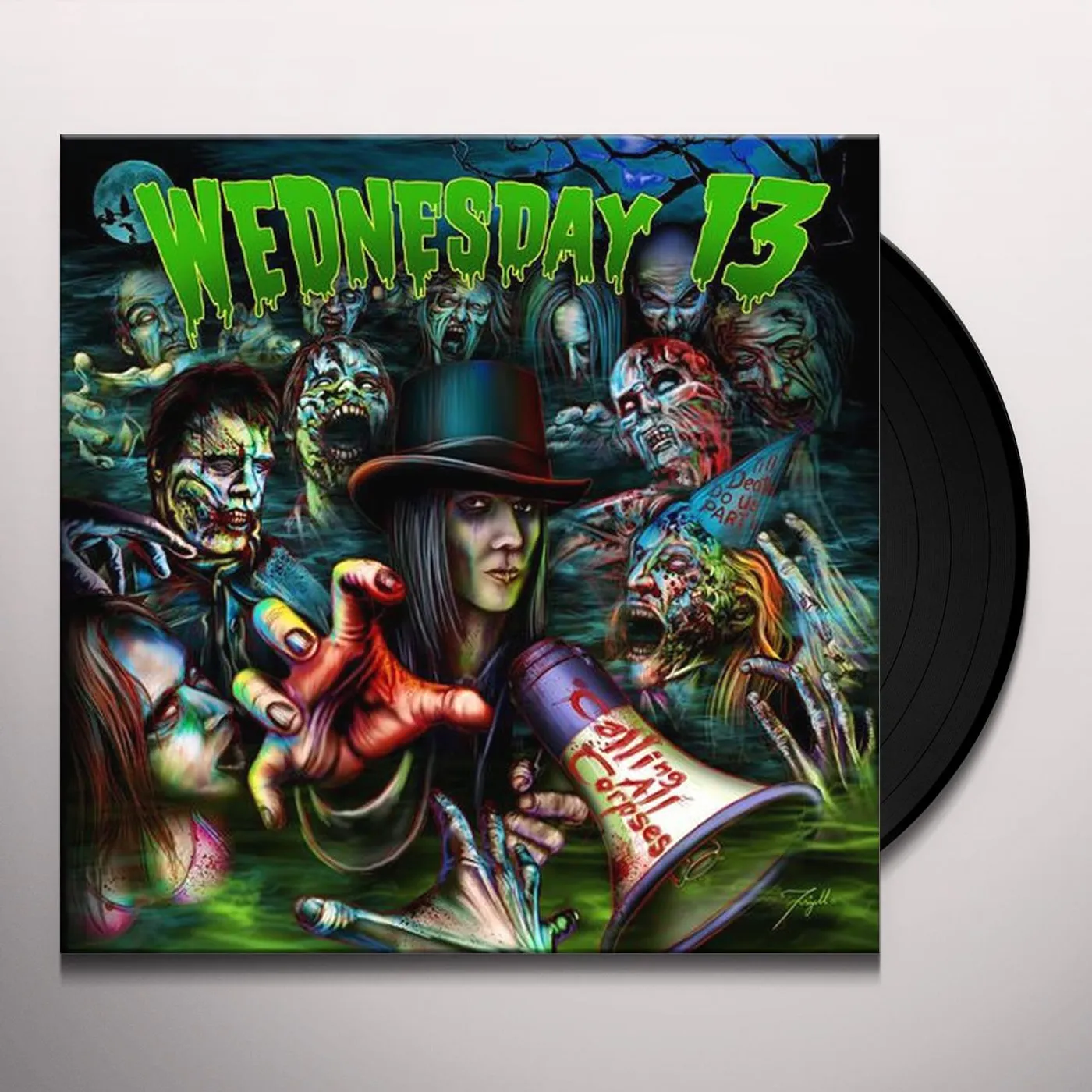 Wednesday 13 Calling All Corpses Vinyl Record