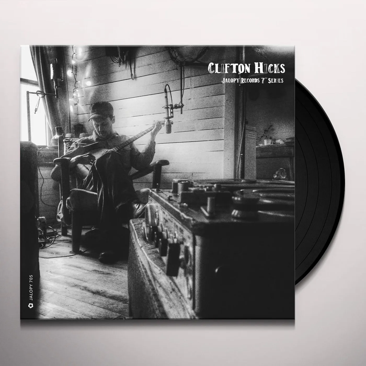 JALOPY RECORDS 7 SERIES: CLIFTON HICKS Vinyl Record