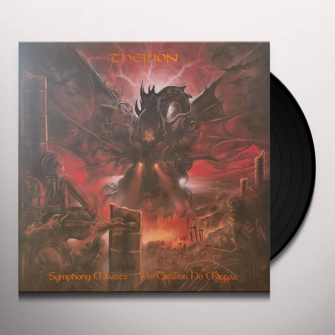 Therion Symphony Masses: Ho Drakon Ho Megas Vinyl Record