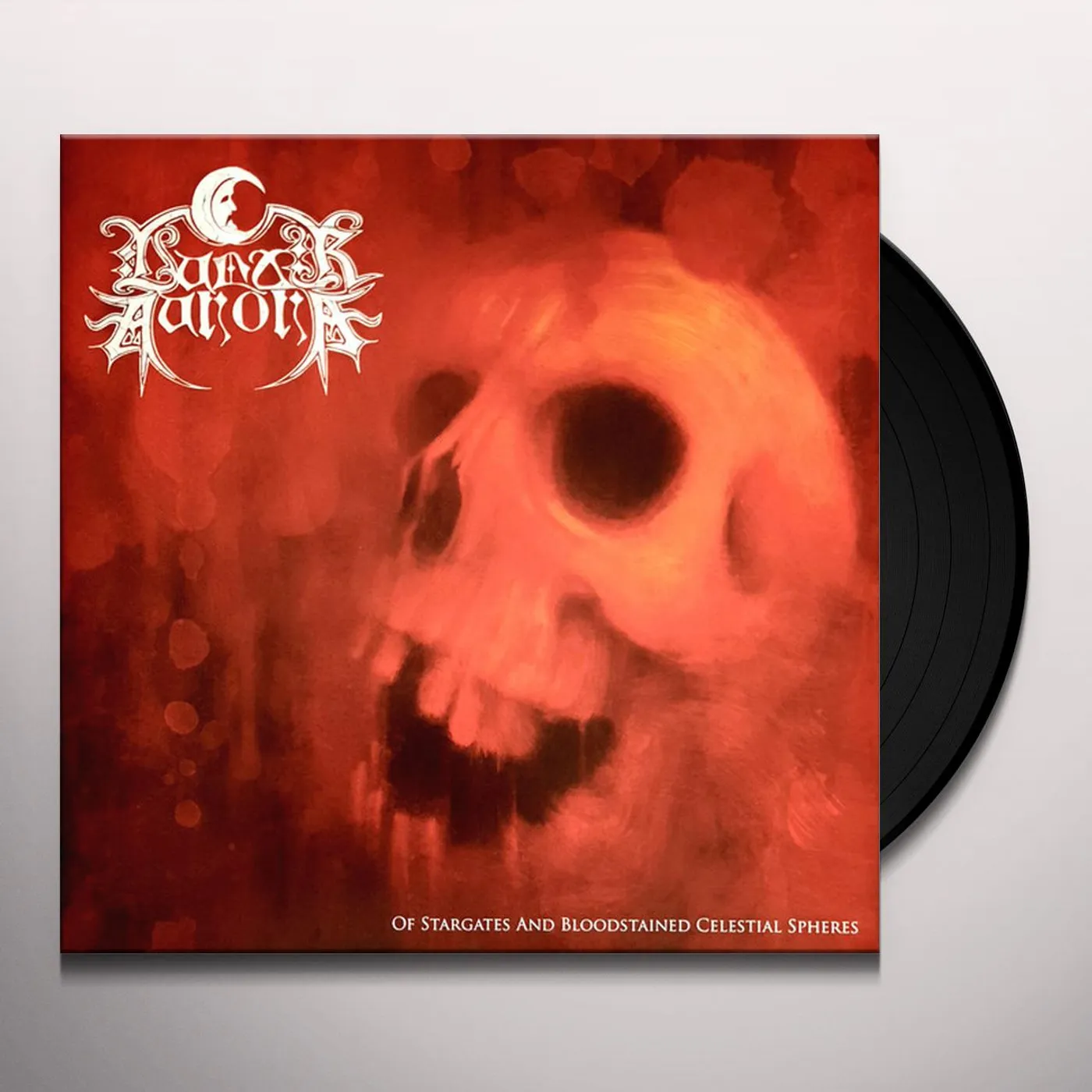 Lunar Aurora OF STARGATES & BLOODSTAINED Vinyl Record