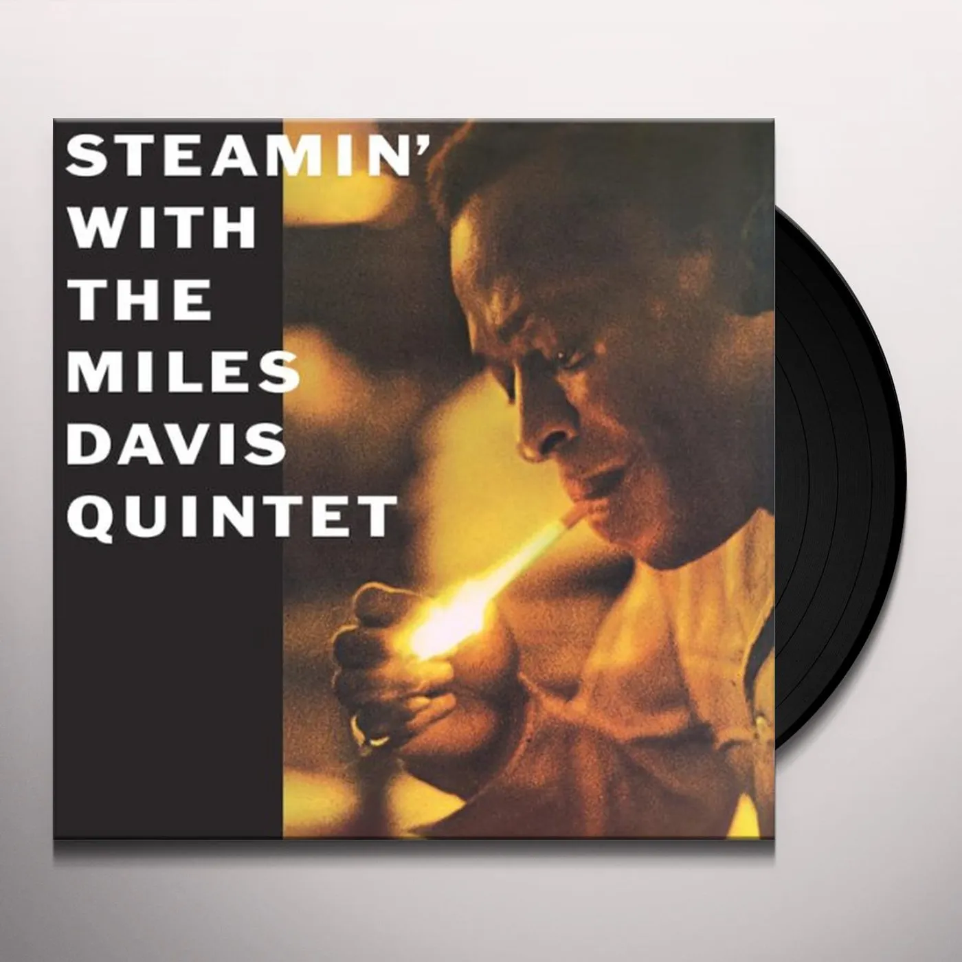 STEAMIN WITH THE MILES DAVIS QUINTET Vinyl Record