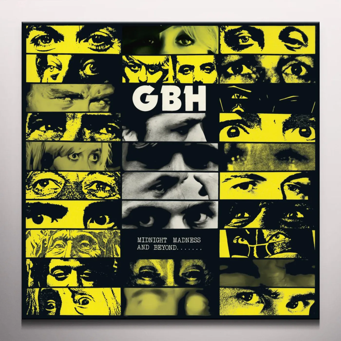 G.B.H. MIDNIGHT MADNESS & BEYOND - Limited Edition Yellow Colored Vinyl Record
