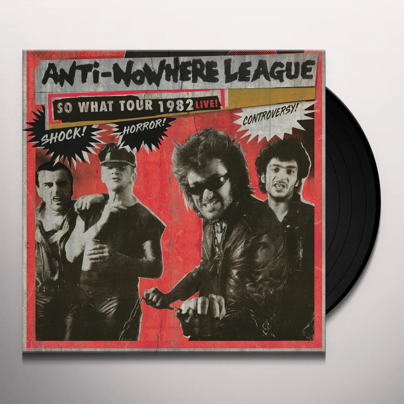 Anti-Nowhere League SO WHAT TOUR 1982 LIVE Vinyl Record