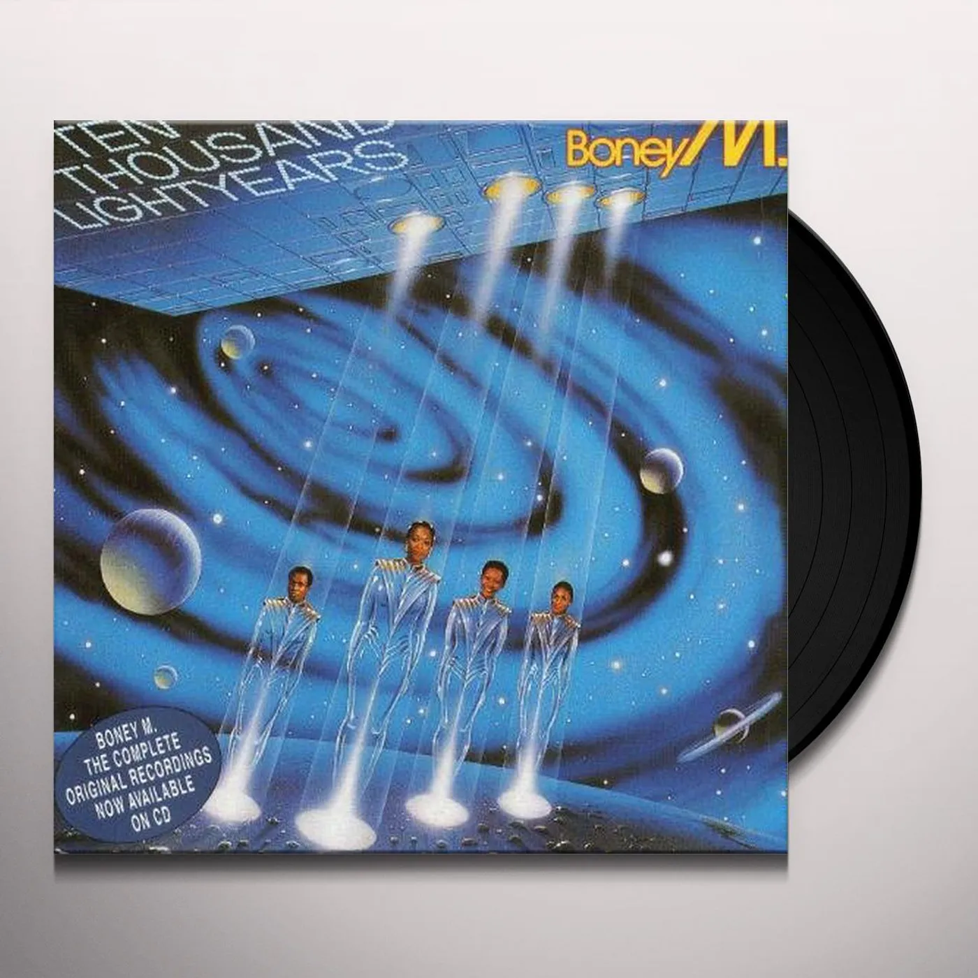 Boney M. 10,000 LIGHTYEARS (1984) Vinyl Record