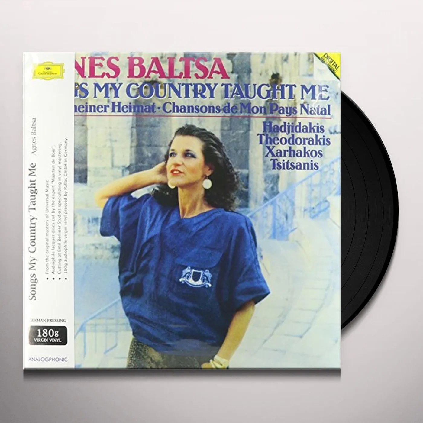 Agnes Baltsa Songs my country taught me Vinyl Record