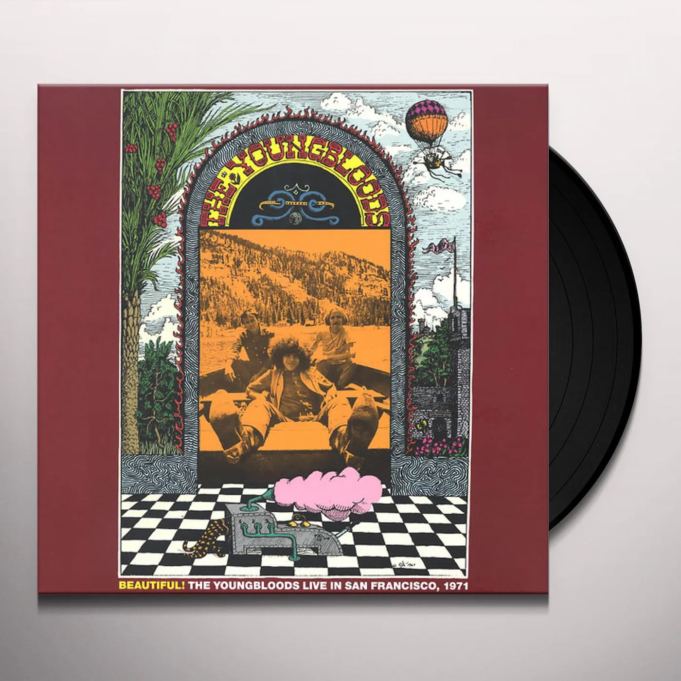 BEAUTIFUL THE YOUNGBLOODS LIVE IN SAN FRANCISCO 1971 Vinyl Record