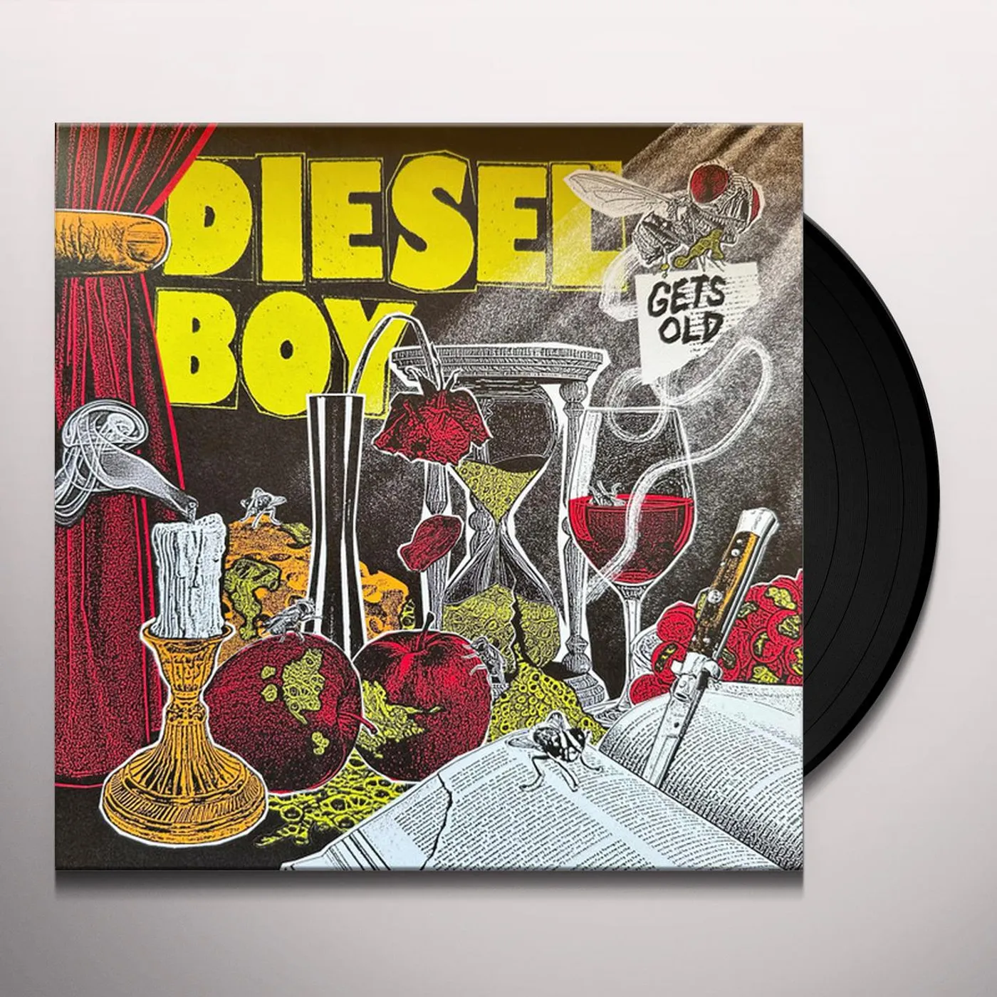 Diesel Boy Gets Old Vinyl Record