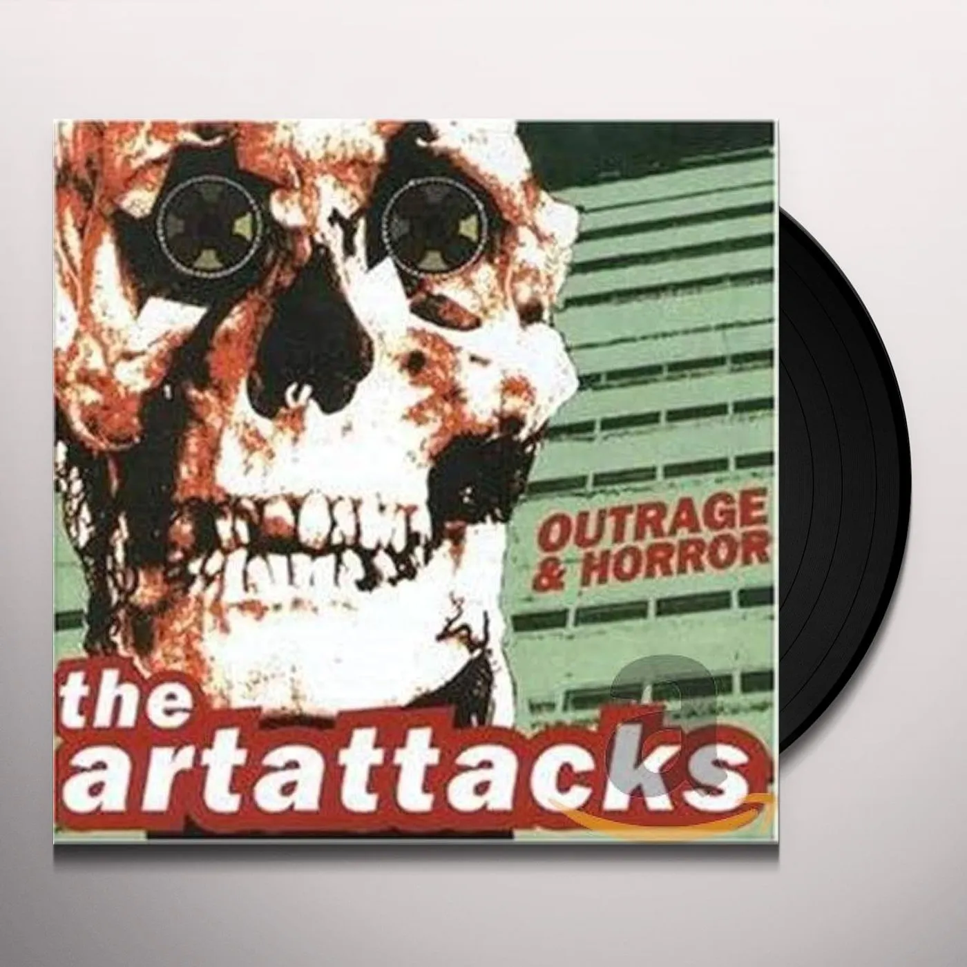 The Art Attacks OUTRAGE & HORROR Vinyl Record