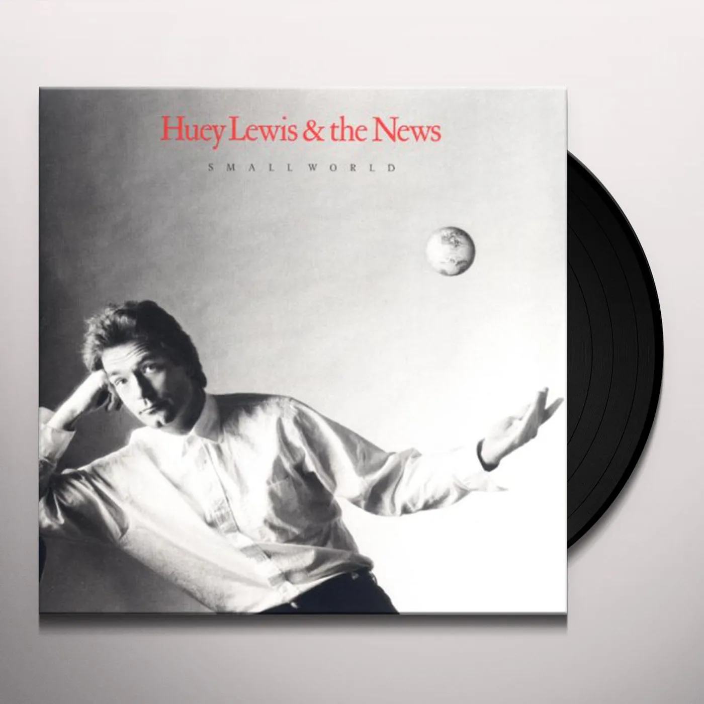 Huey Lewis & The News Small World Vinyl Record