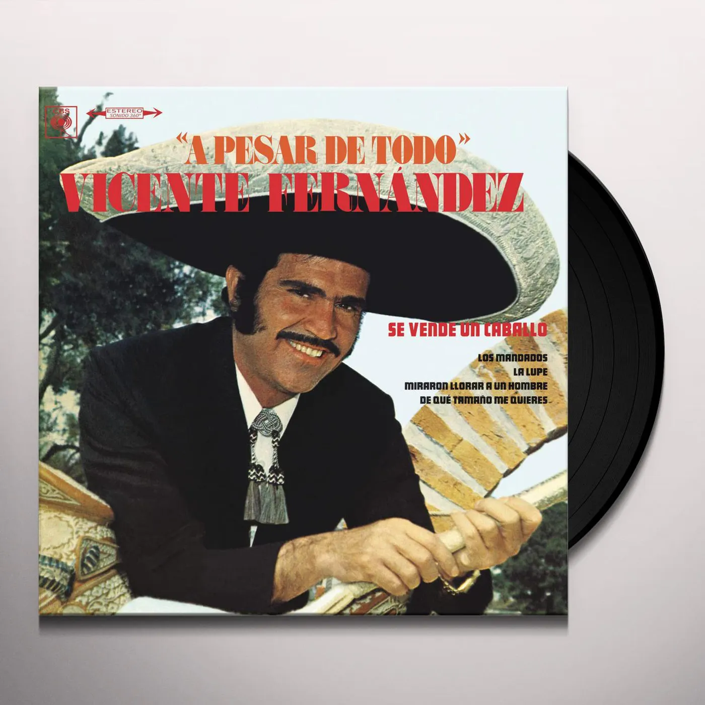 Vicente Fernández Pesar De Todo Vinyl Record