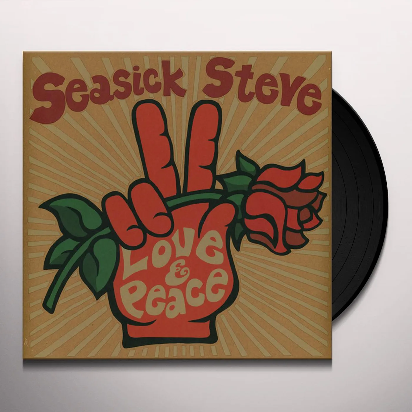 Seasick Steve Love & Peace Vinyl Record