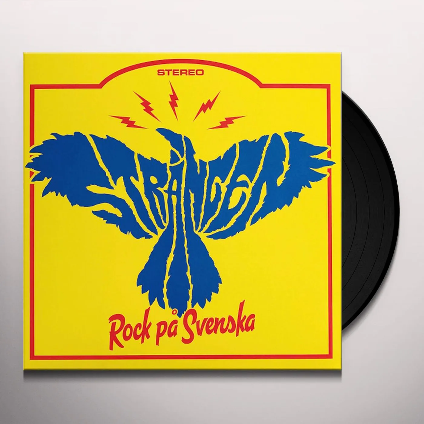 Strängen ROCK PA SVENSKA (BLACK VINYL) Vinyl Record