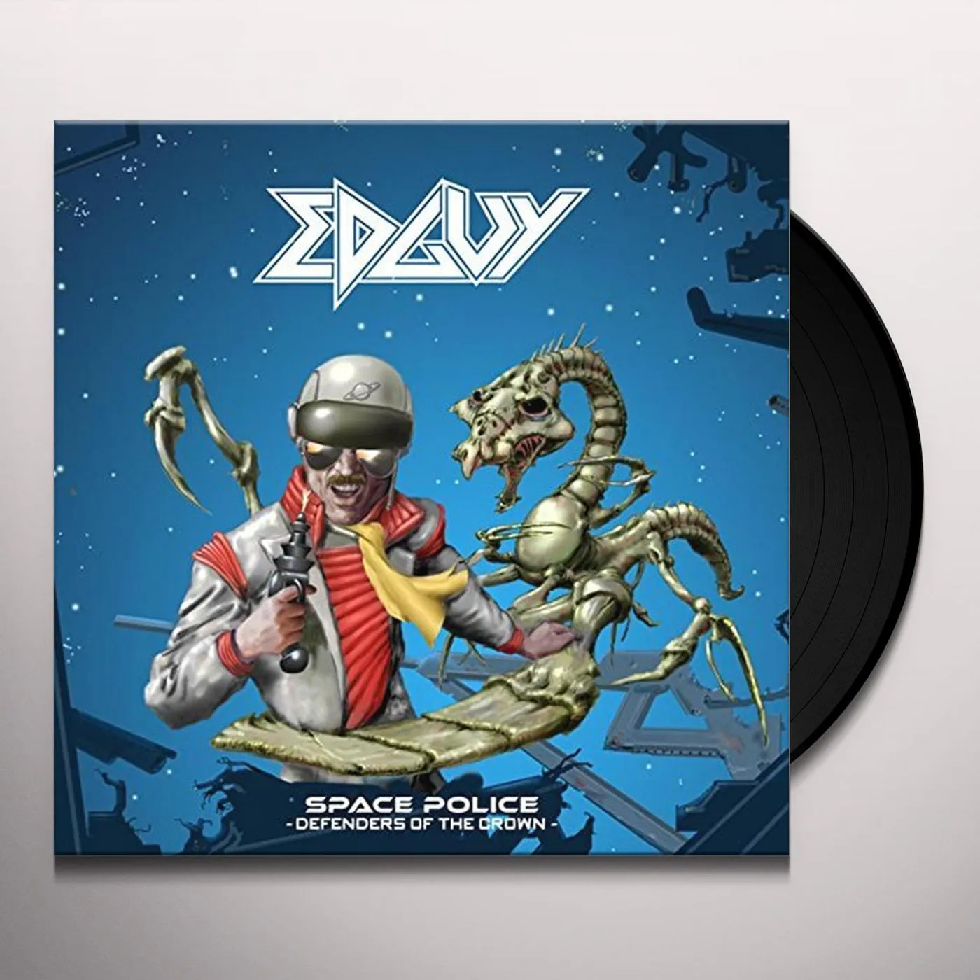 Edguy SPACE POLICE - DEFENDERS Vinyl Record