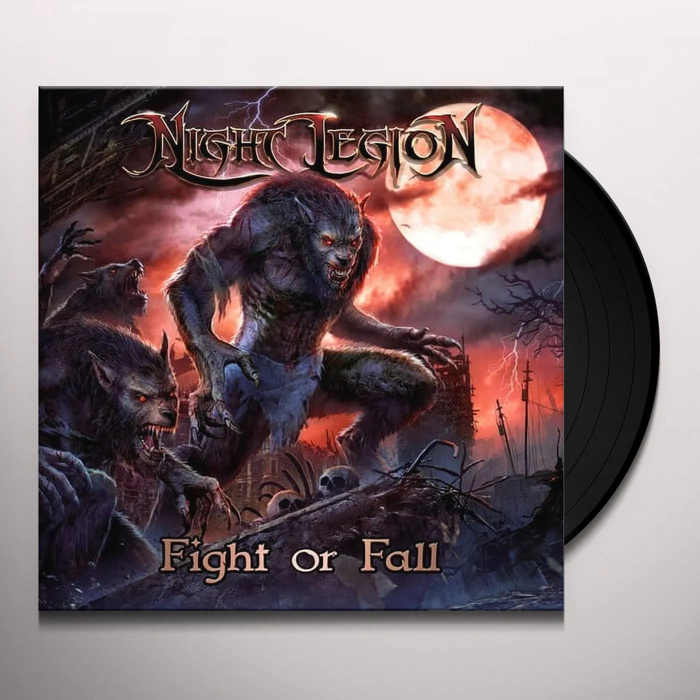 Night Legion FIGHT OR FALL Vinyl Record