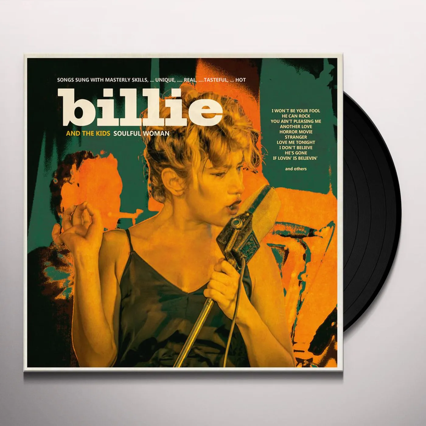 Billie & the Kids Soulful Woman Vinyl Record