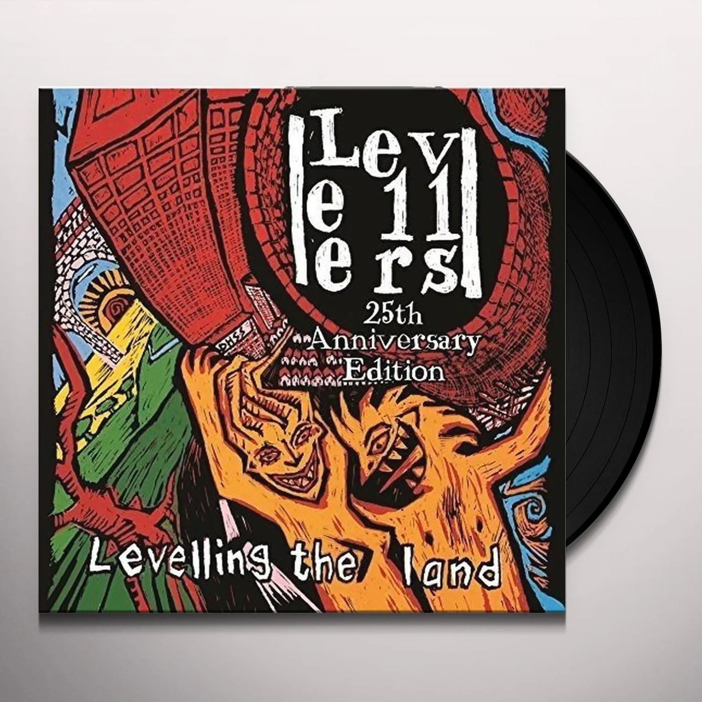 Levellers LEVELLING THE LAND (25TH ANNIVERSARY EDITION) Vinyl Record