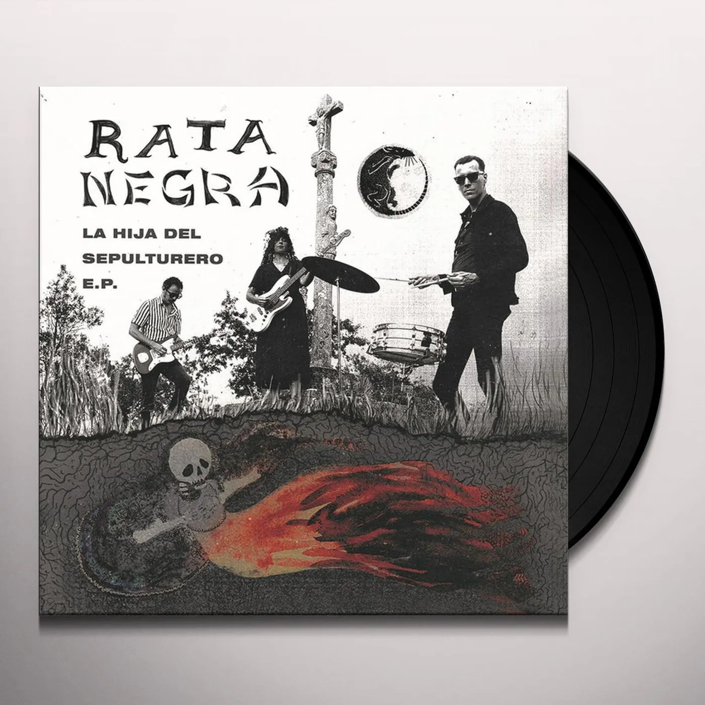 Rata Negra HIJA DEL SEPULTURERO Vinyl Record
