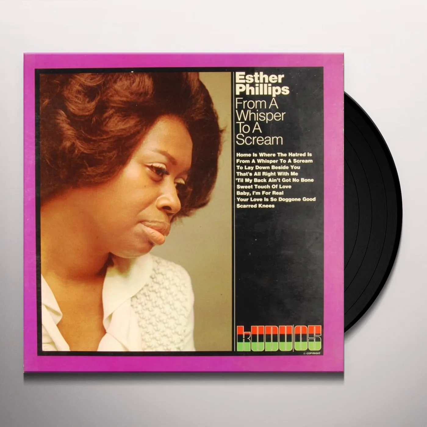 Esther Phillips FROM A WHISPER TO A SCREAM Vinyl Record