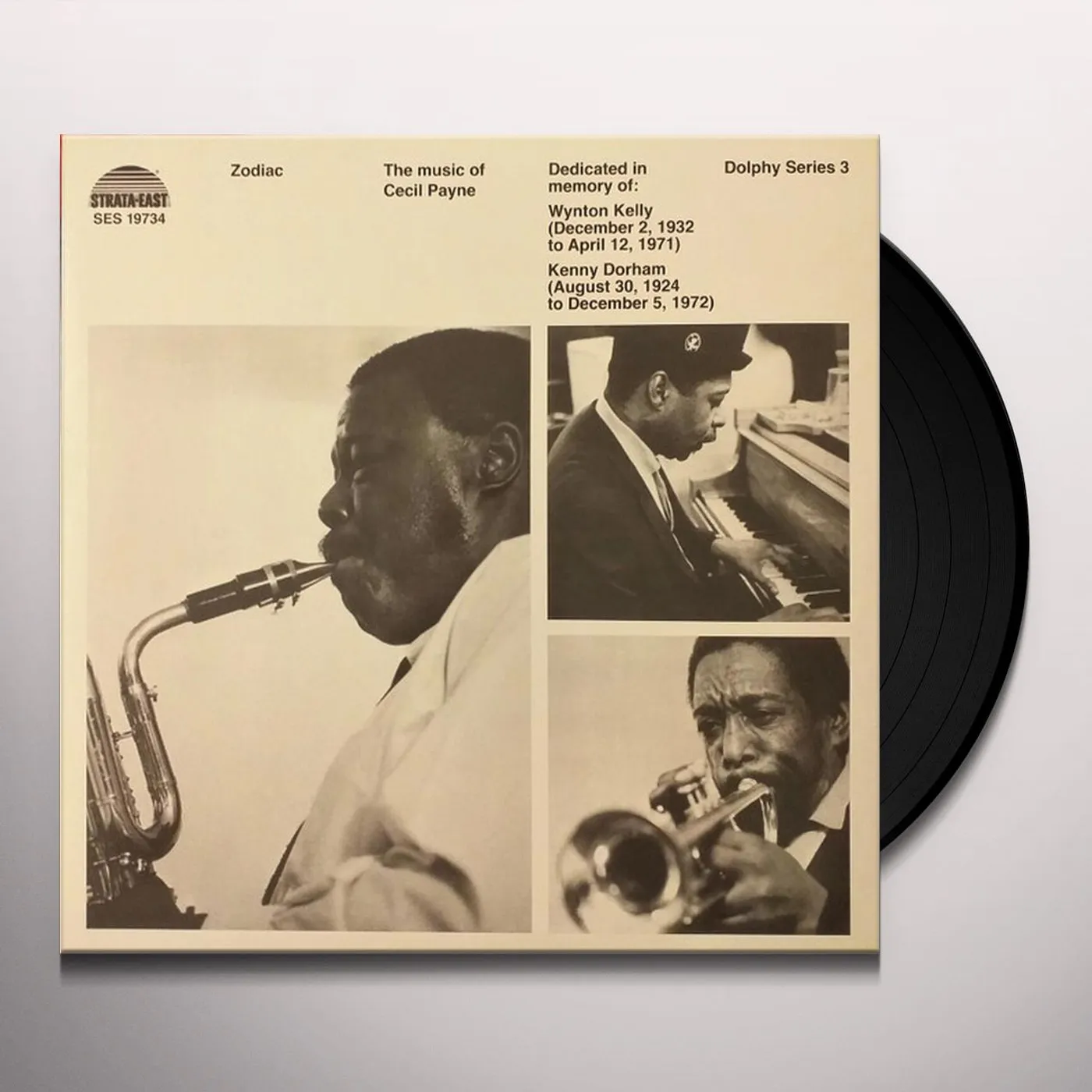 Cecil Payne ZODIAC Vinyl Record