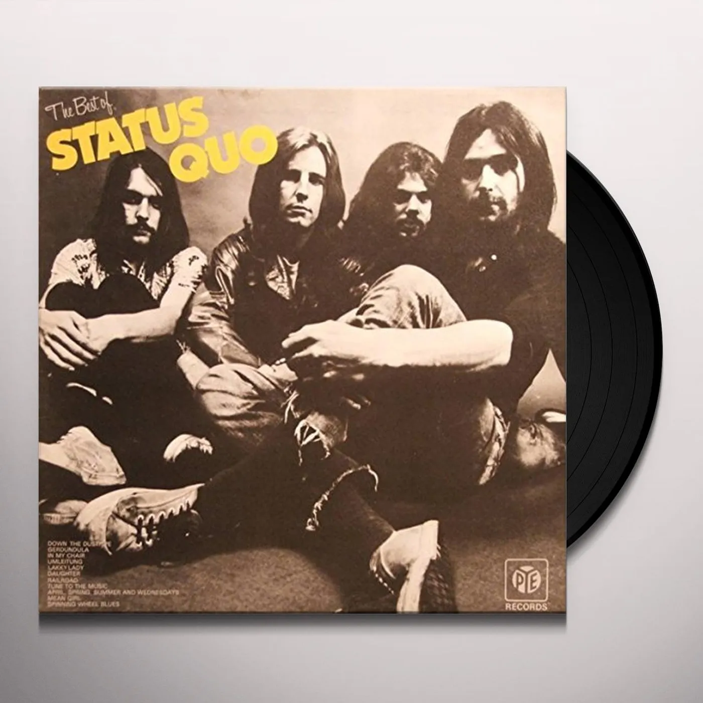 Status Quo BEST OF Vinyl Record