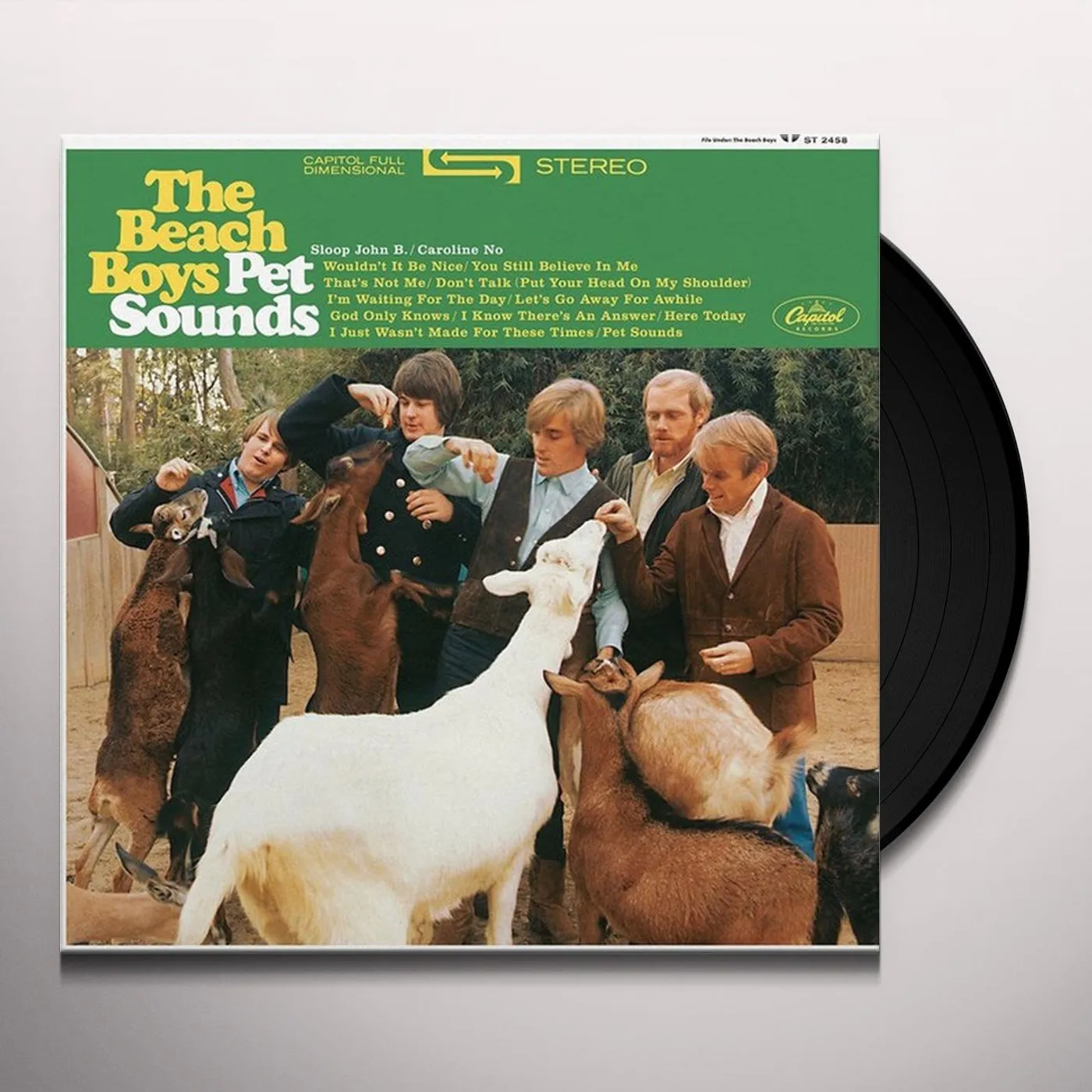 The Beach Boys PET SOUNDS (STEREO) Vinyl Record