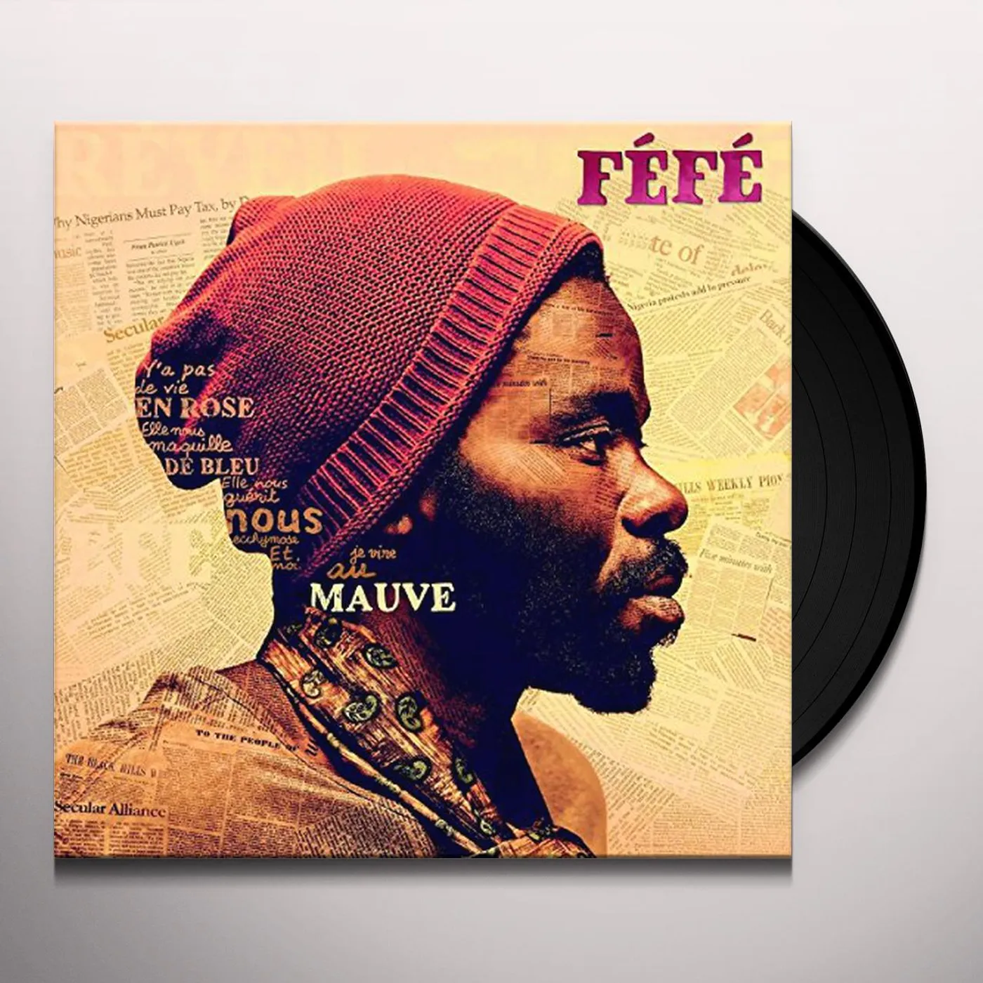 Féfé Mauve Vinyl Record