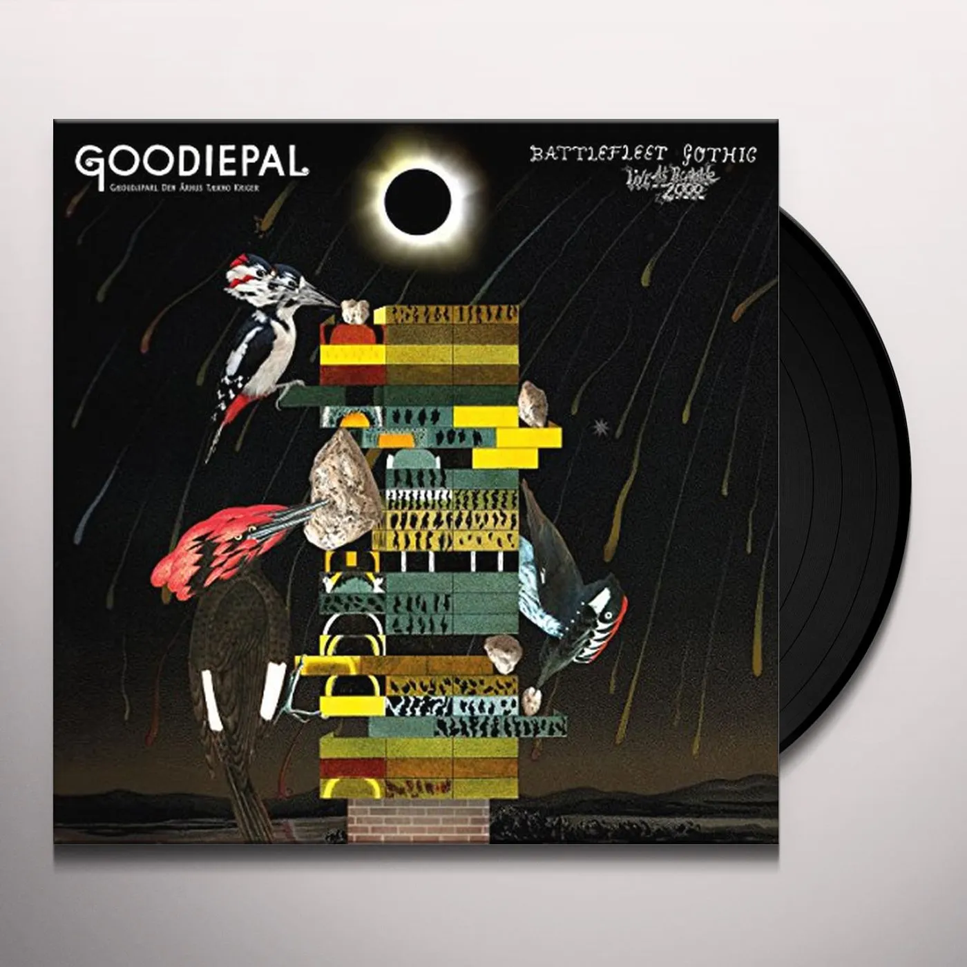 Goodiepal BATTLEFLEET GOTHIC: LIVE IN ROSKILDE 2000 Vinyl Record