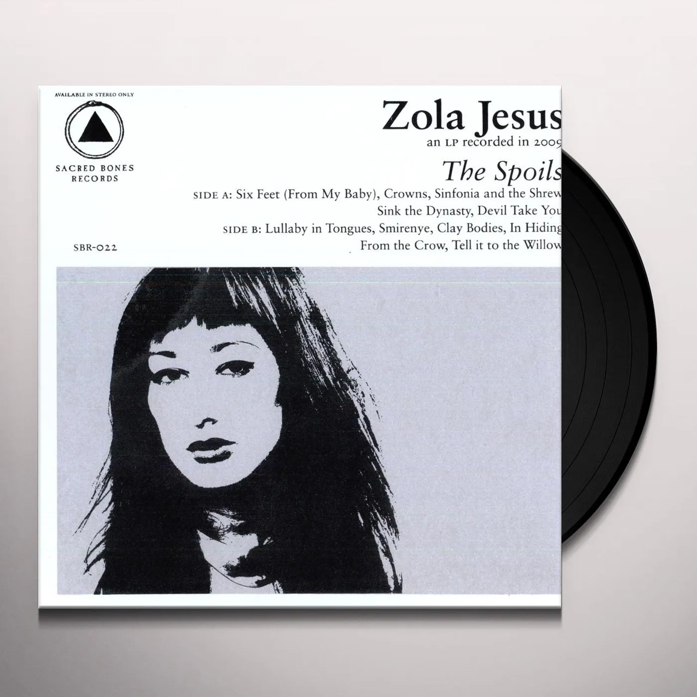 Zola Jesus SPOILS Vinyl Record