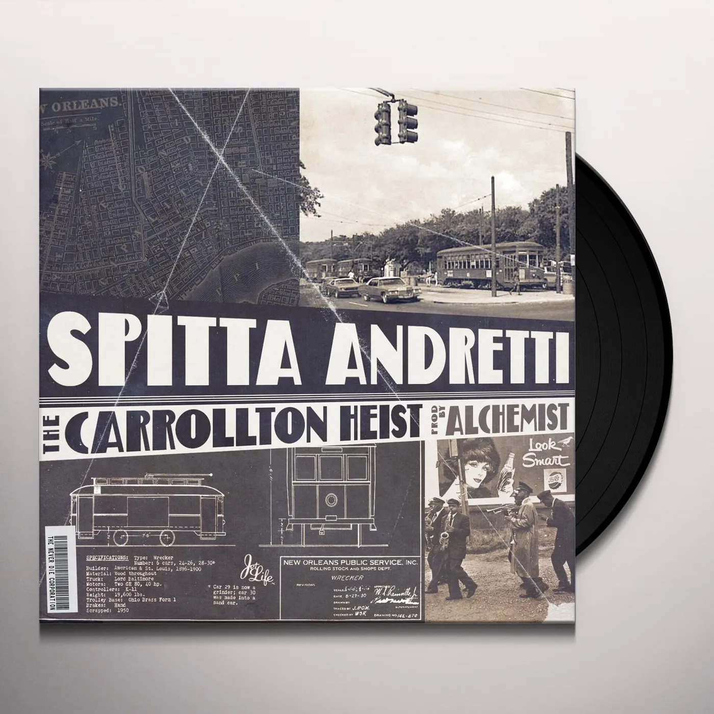 SPITTA ANDRETTI (CURRENCY) / ALCHEMIST CARROLLTON HEIST Vinyl Record