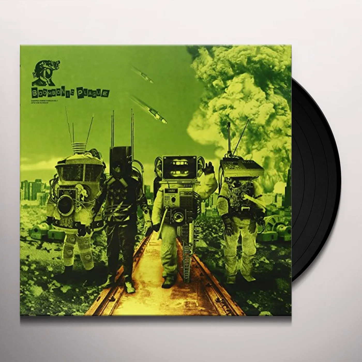 Otto Von Schirach BOOMBONIC PLAGUE 1: CHOPPED ZOMBIE FUNGUS Vinyl Record