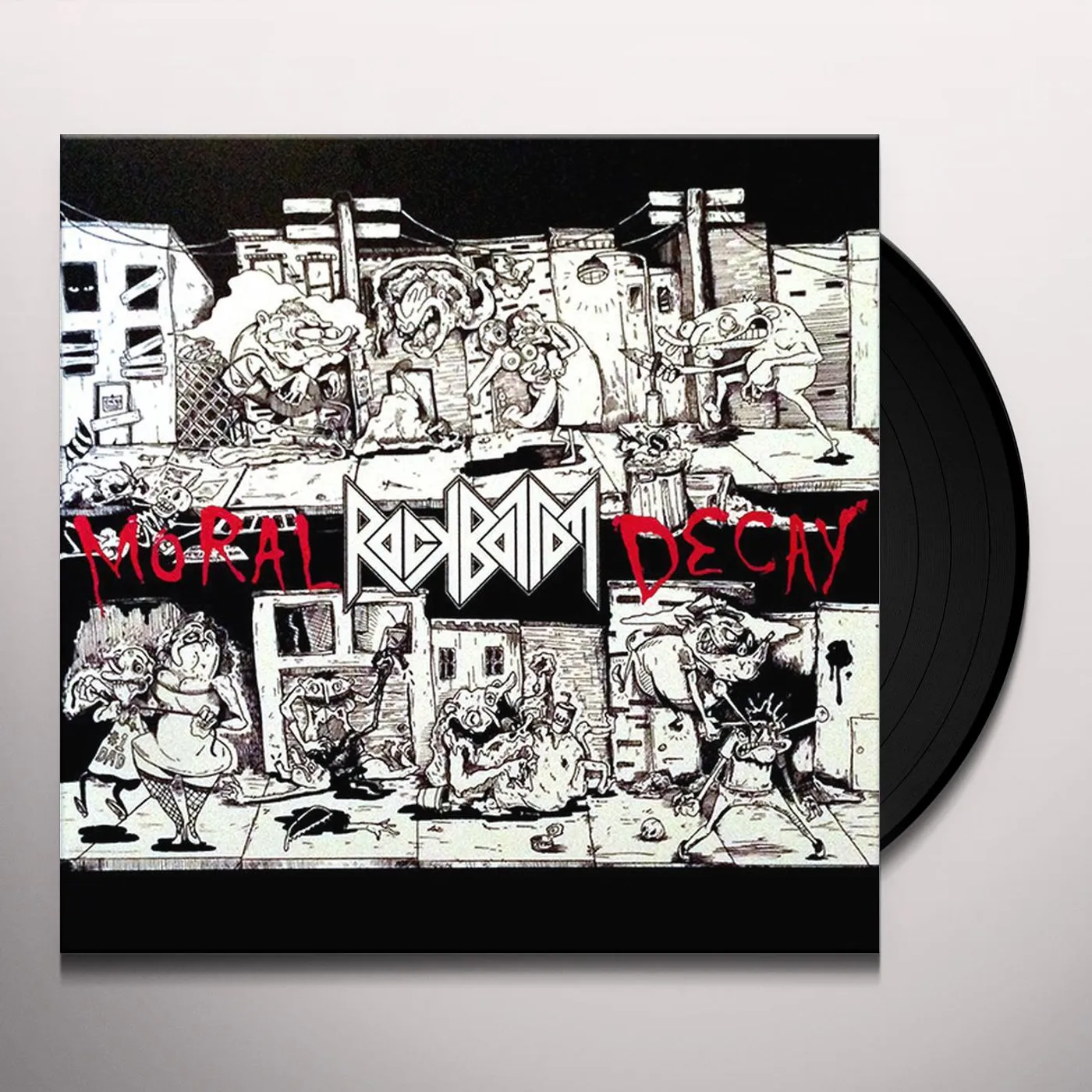 Rock Bottom Moral Decay Vinyl Record