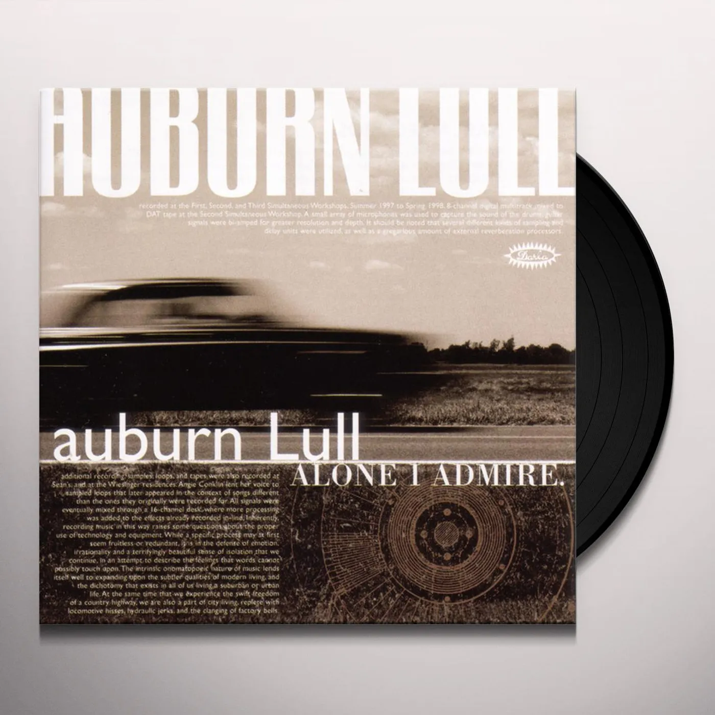 Auburn Lull Alone I Admire Vinyl Record