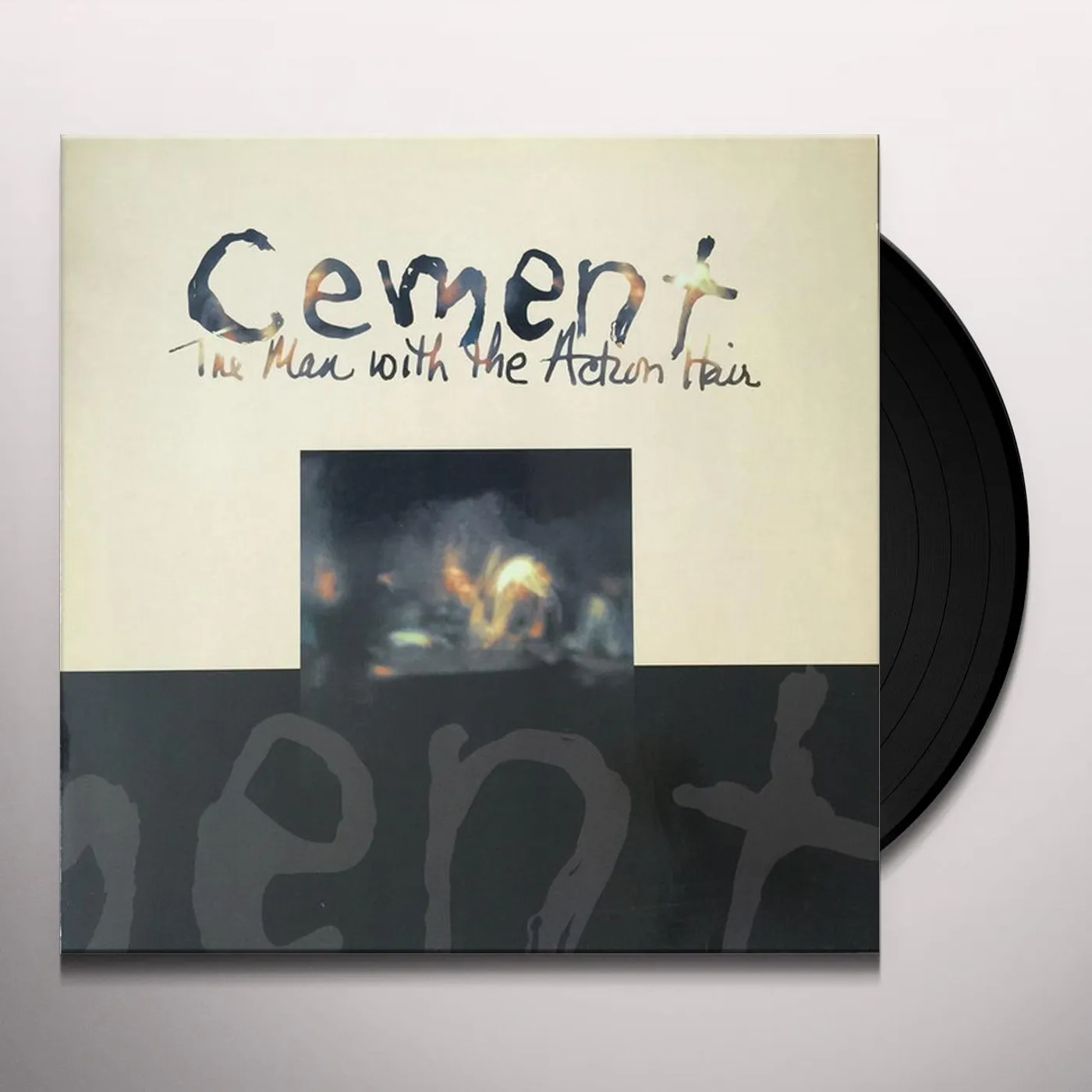 Cement MAN WITH THE ACTION HAIR Vinyl Record