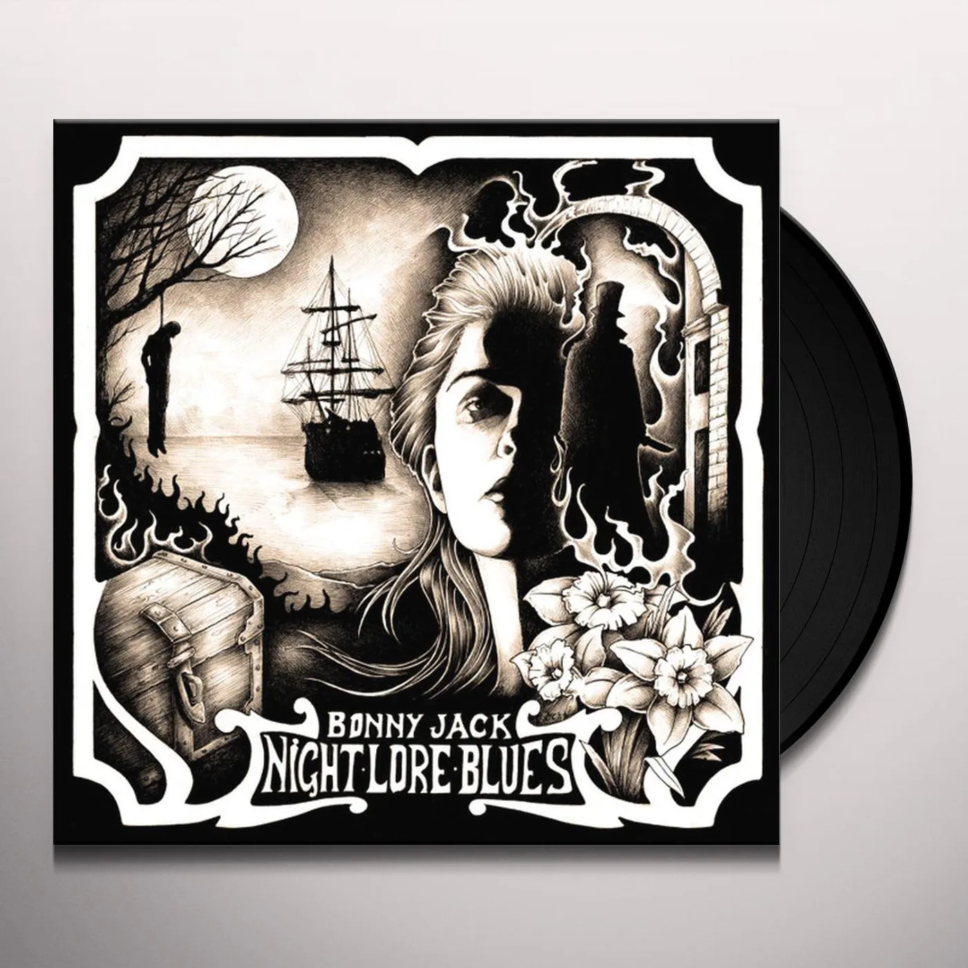 Bonny Jack NIGHT LORE BLUES Vinyl Record