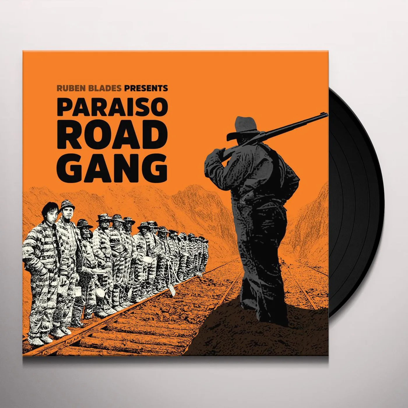 Rubén Blades PARAISO ROAD GANG Vinyl Record