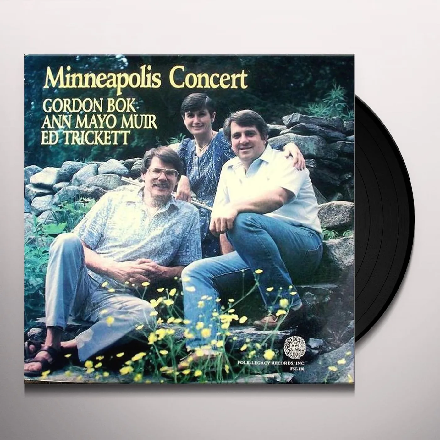 Gordon Bok Minneapolis Concert Vinyl Record