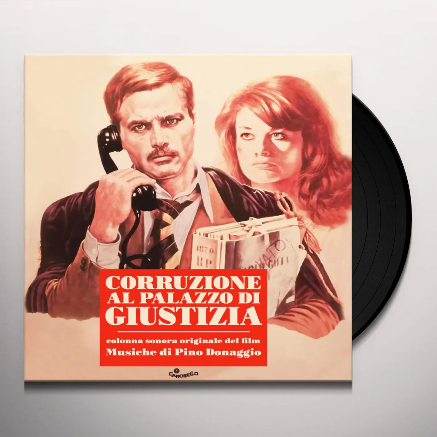 Pino Donaggio CORRUZIONE AL PALAZZO DI GIUSTIZIA / Original Soundtrack Vinyl Record